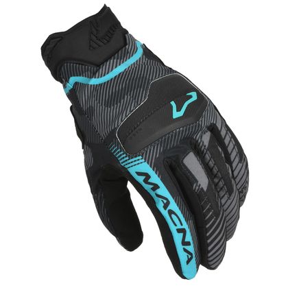 Gants Macna LITHIC FEMME - Noir / Bleu