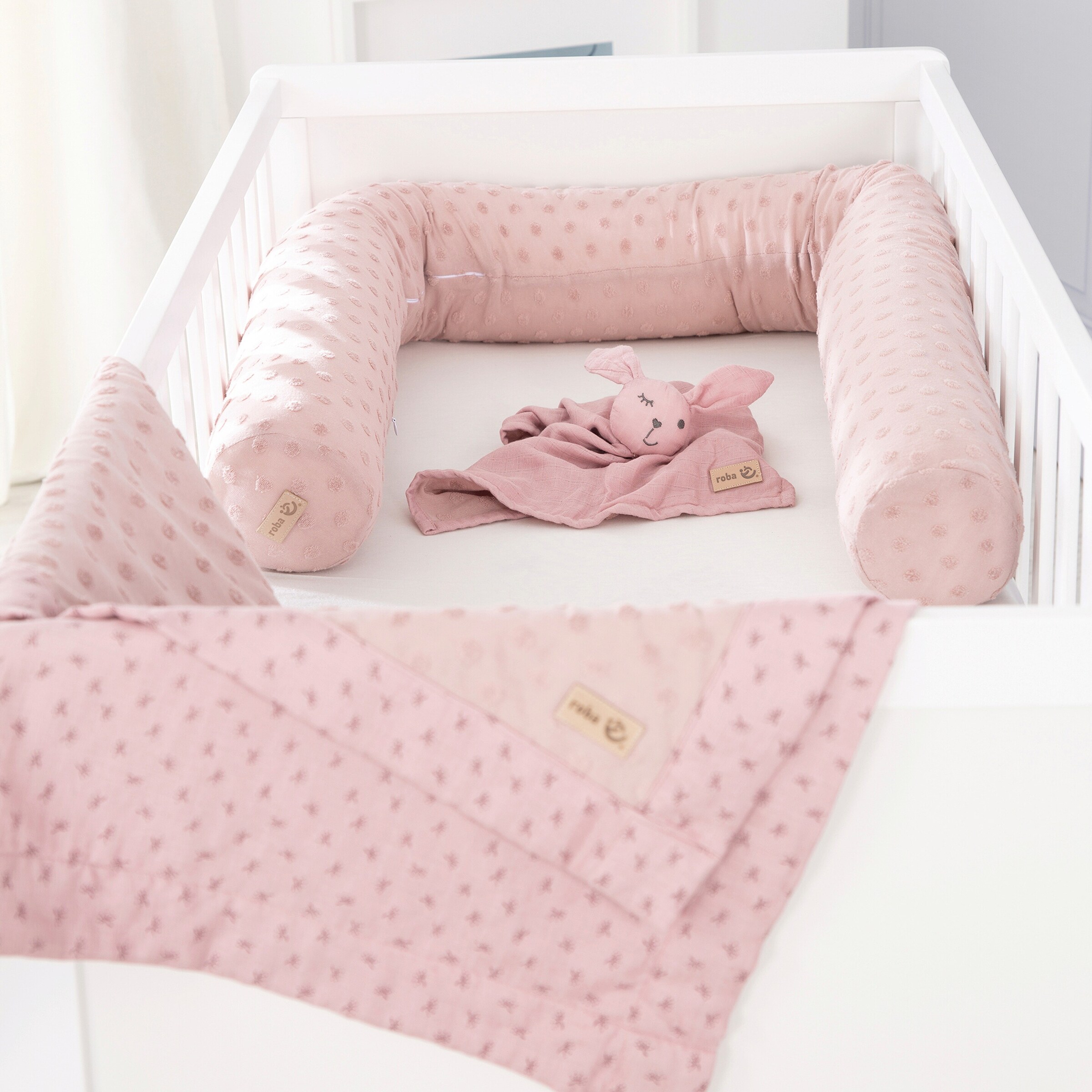 roba Geschenkset Baby Kuscheln und Spielen Lil Planet rosa