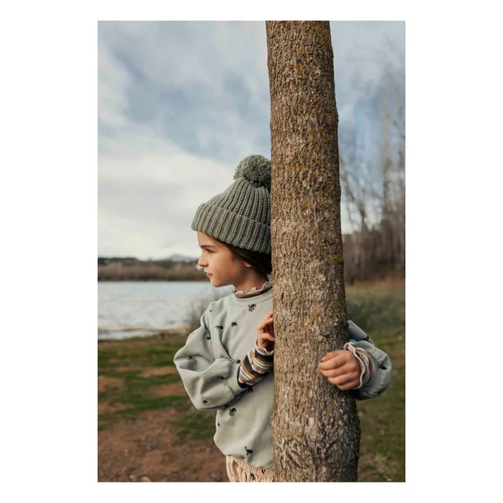 Búho Bonnet Pompon | Eucalyptus