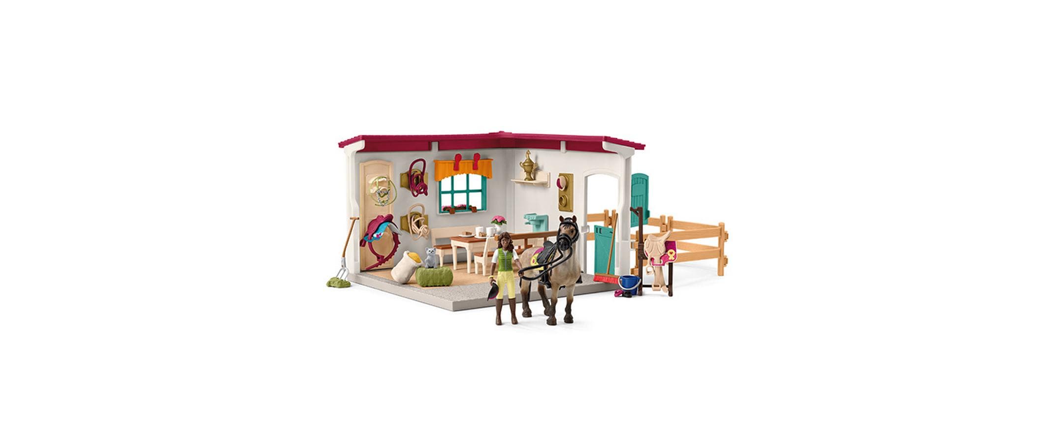 Spielfigurenset Horse Club SattelkammerPferde-Spielset