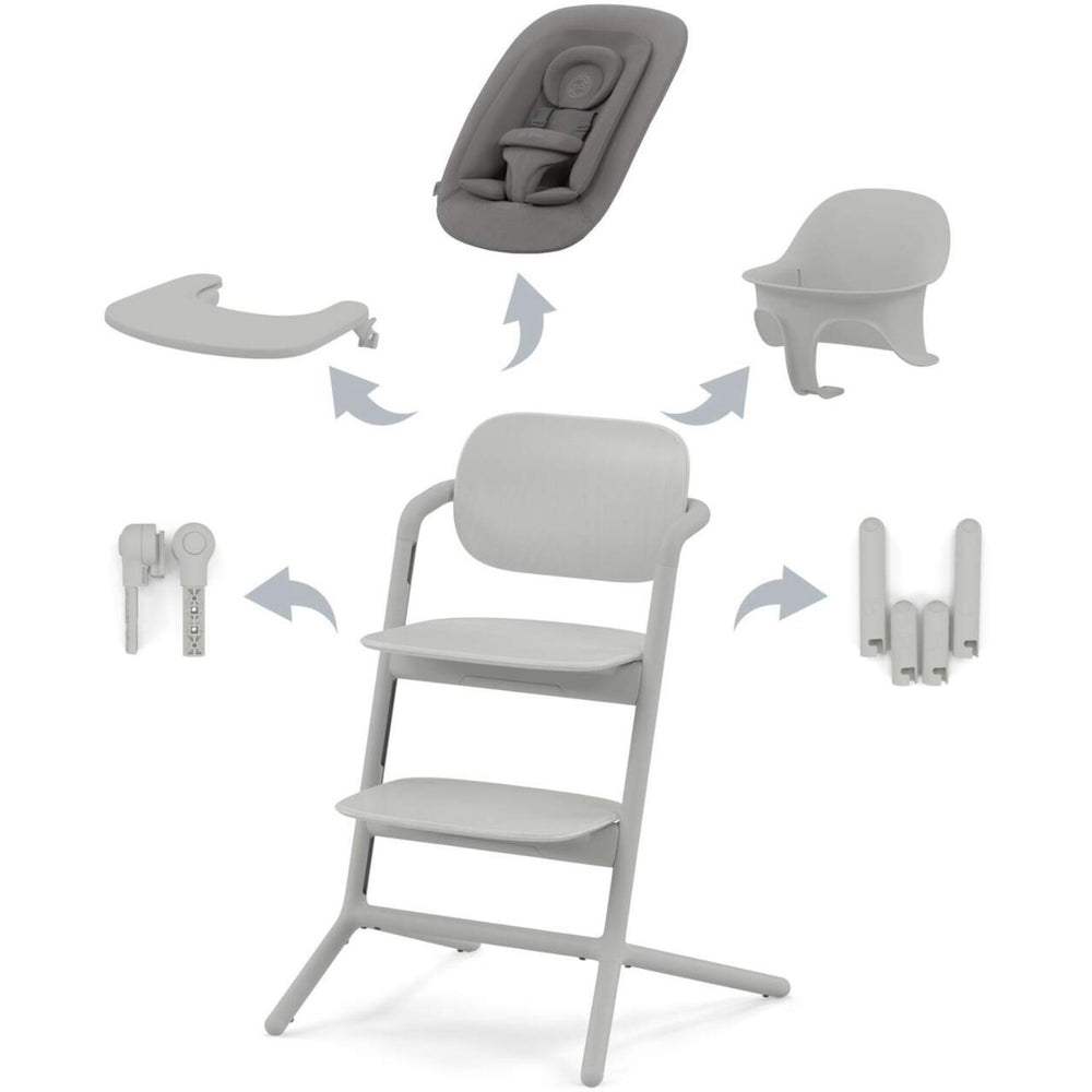 Køb Cybex Suede Grey Lemo 4In1 Sæt