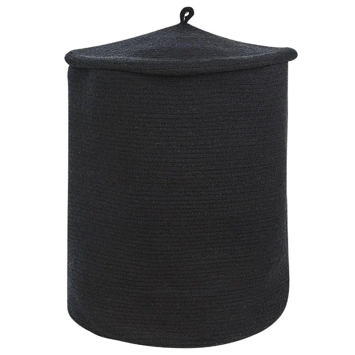 Beliani SILOPI - Panier en coton noir