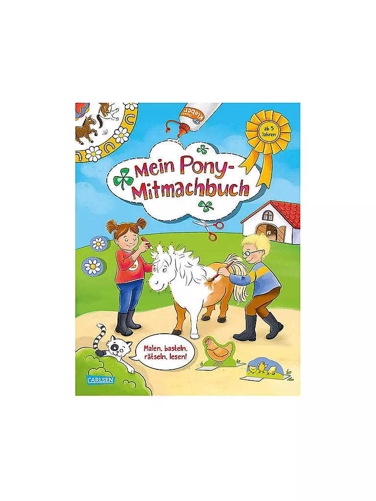 CARLSEN VERLAG Mitmachbuch - Mein Pony keine Farbe