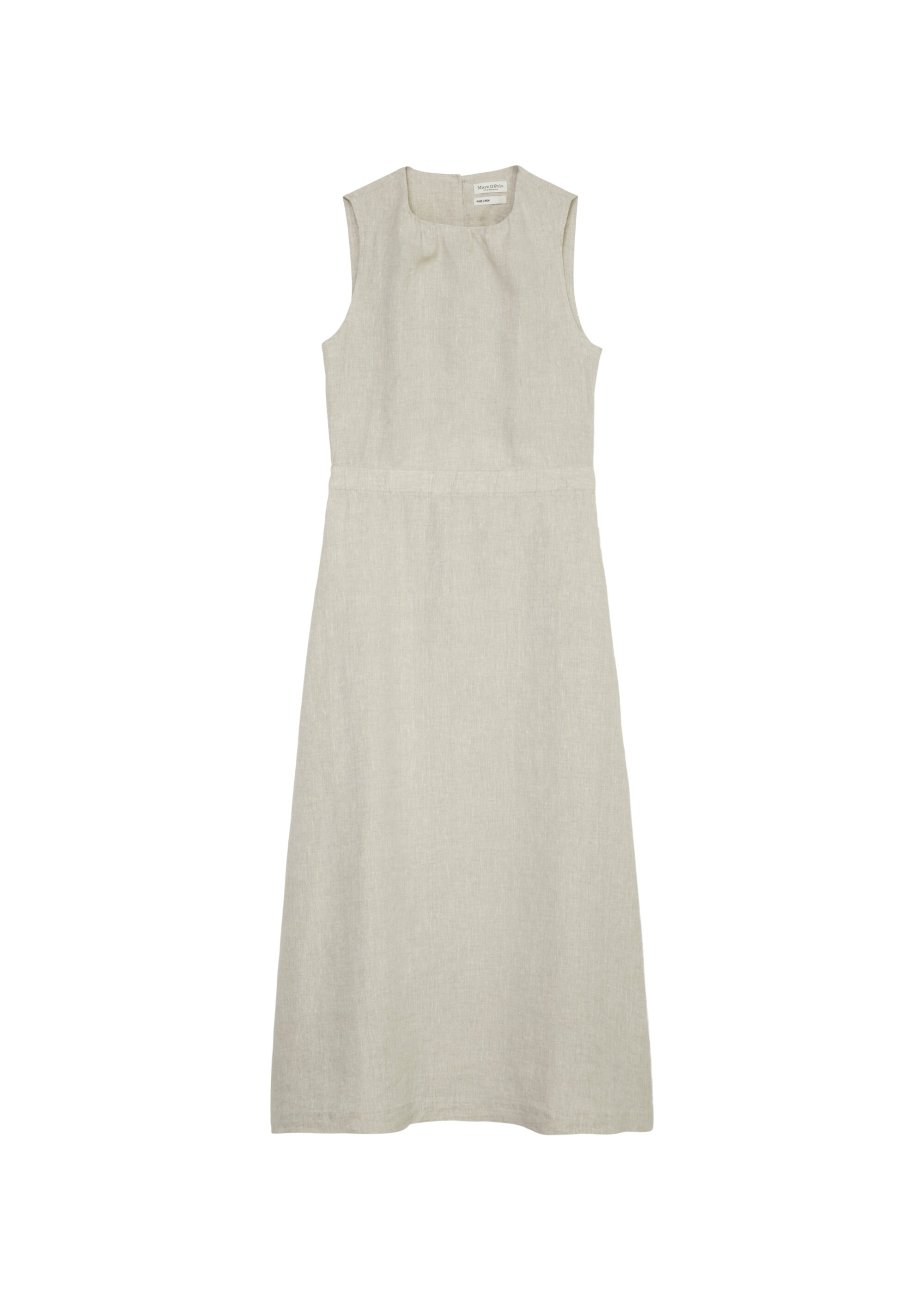 Cut-Out-Leinenkleid shapedaus sommerlich leichter Ware