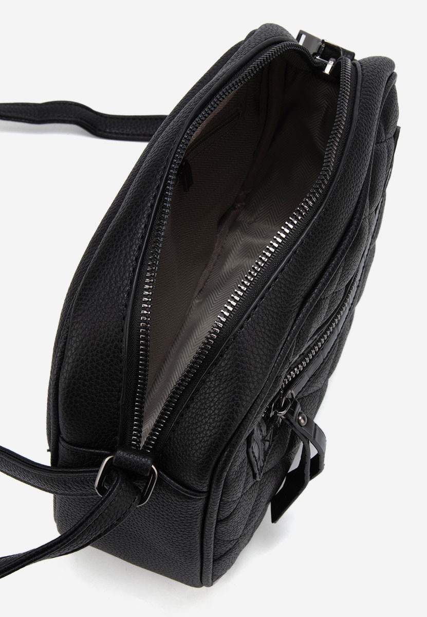 Sac bandoulière femme noire Derivia V2