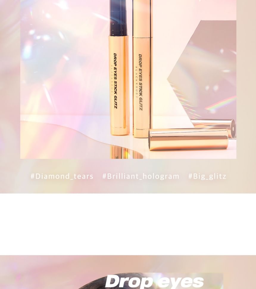 BLACK ROUGE - Drop Eyes Stick Glitz - 6 kleuren