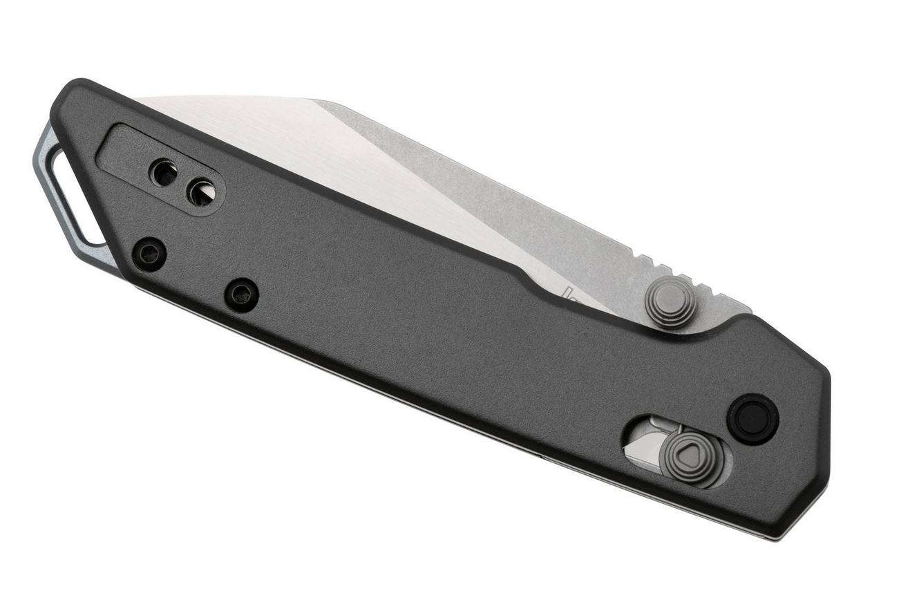 Kershaw Mini Iridium Reverse Tanto 2051R Satin D2, Gray Aluminium, zakmes