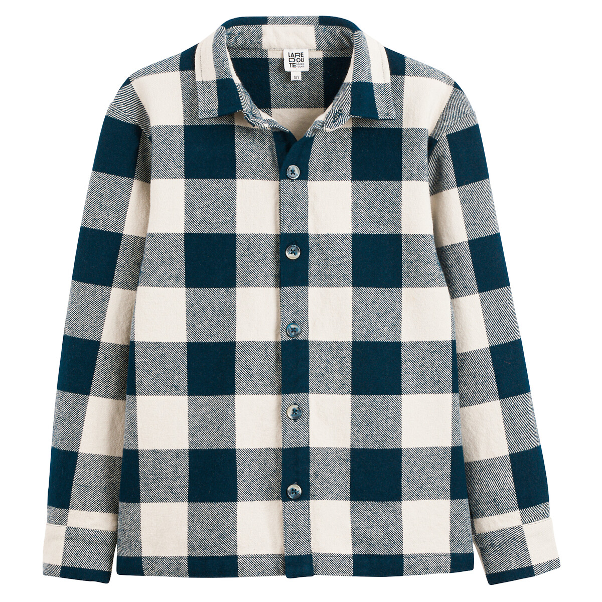 COLEÇÕES LA REDOUTE<br>Camisa xadrez de flanela