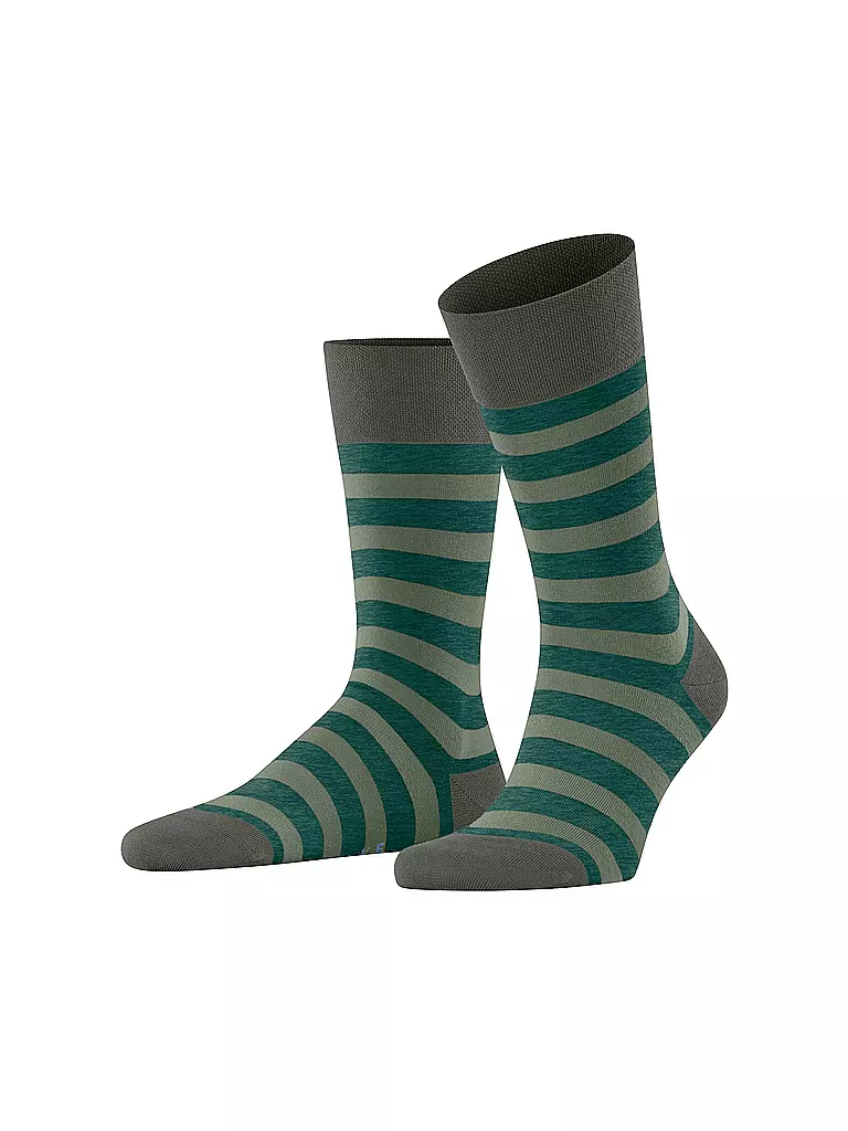 FALKE Socken SENSITIV military dunkelgrün
