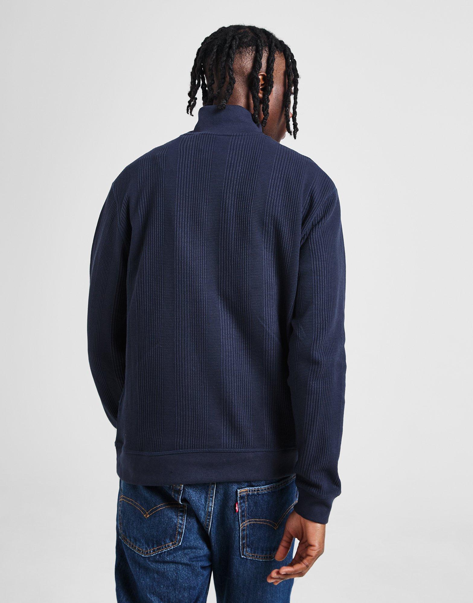 BOSS Haut 1/4 Zip Structure