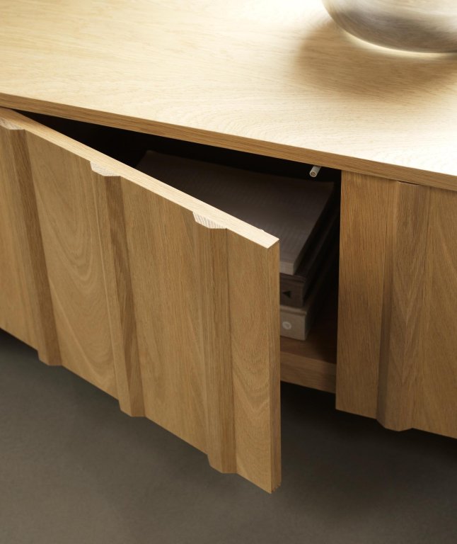 Normann Copenhagen Rib dressoir laag Oak