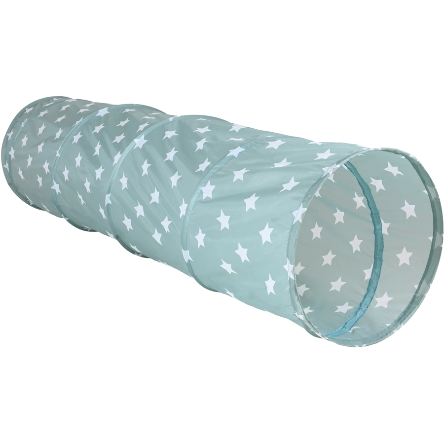 knorr toys® Spieltunnel Green white stars grün