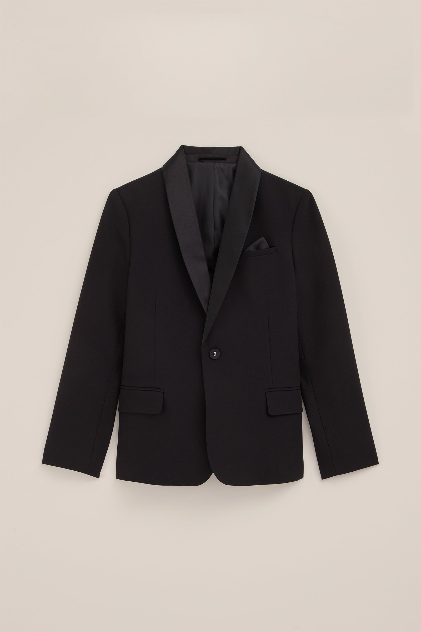 Jongens smoking blazer WE Fashion Zwart