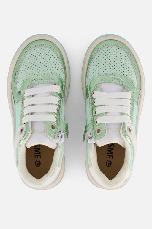 Shoesme Sneakers groen Leer