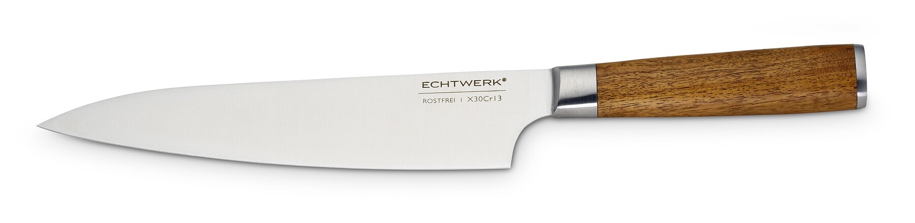 Echtwerk Messer-Set inkl. Schärfer/Kochmesser 3tlg
