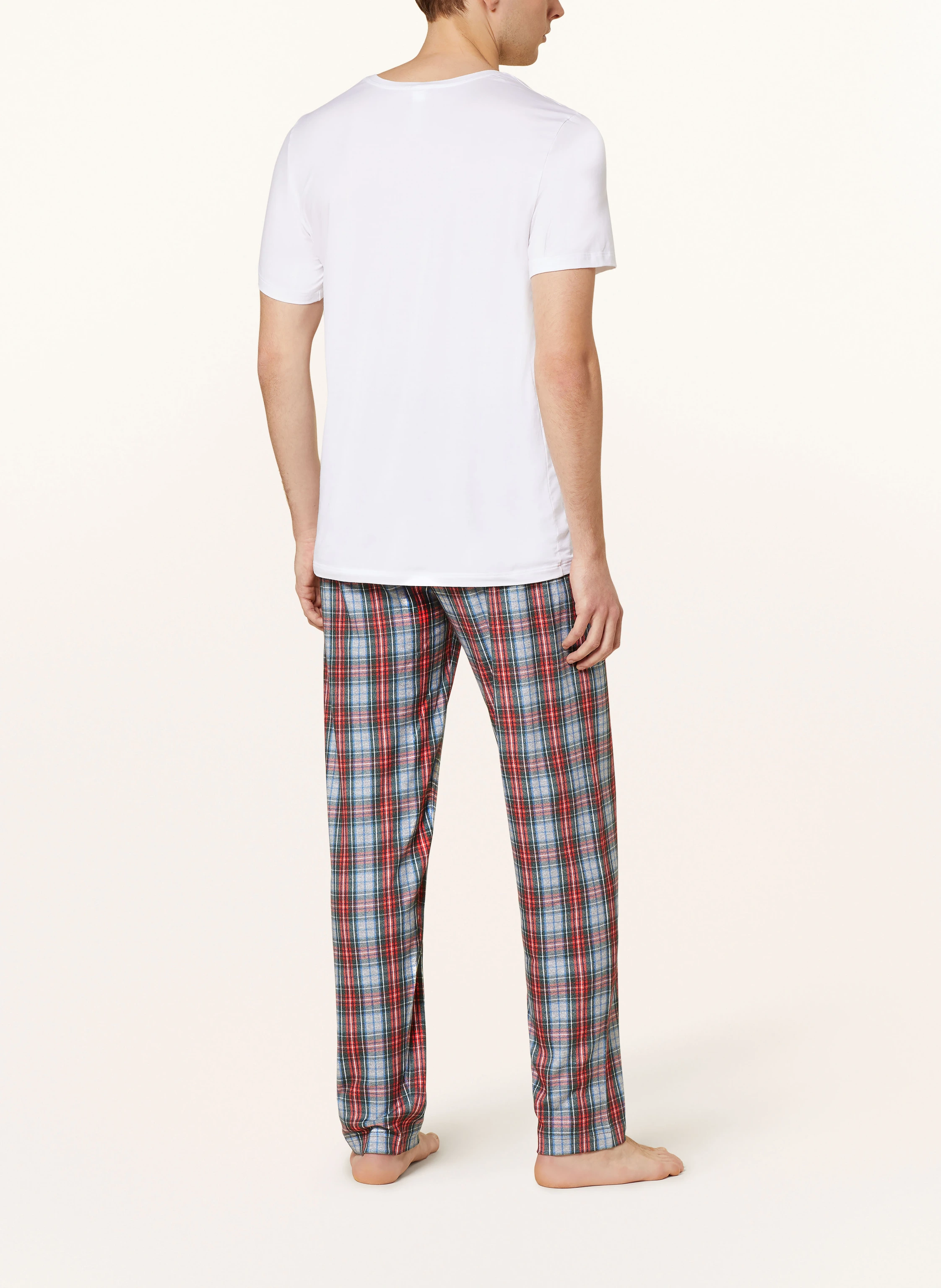 mey Schlafhose Serie CHECKERED PATTERN aus Flanell