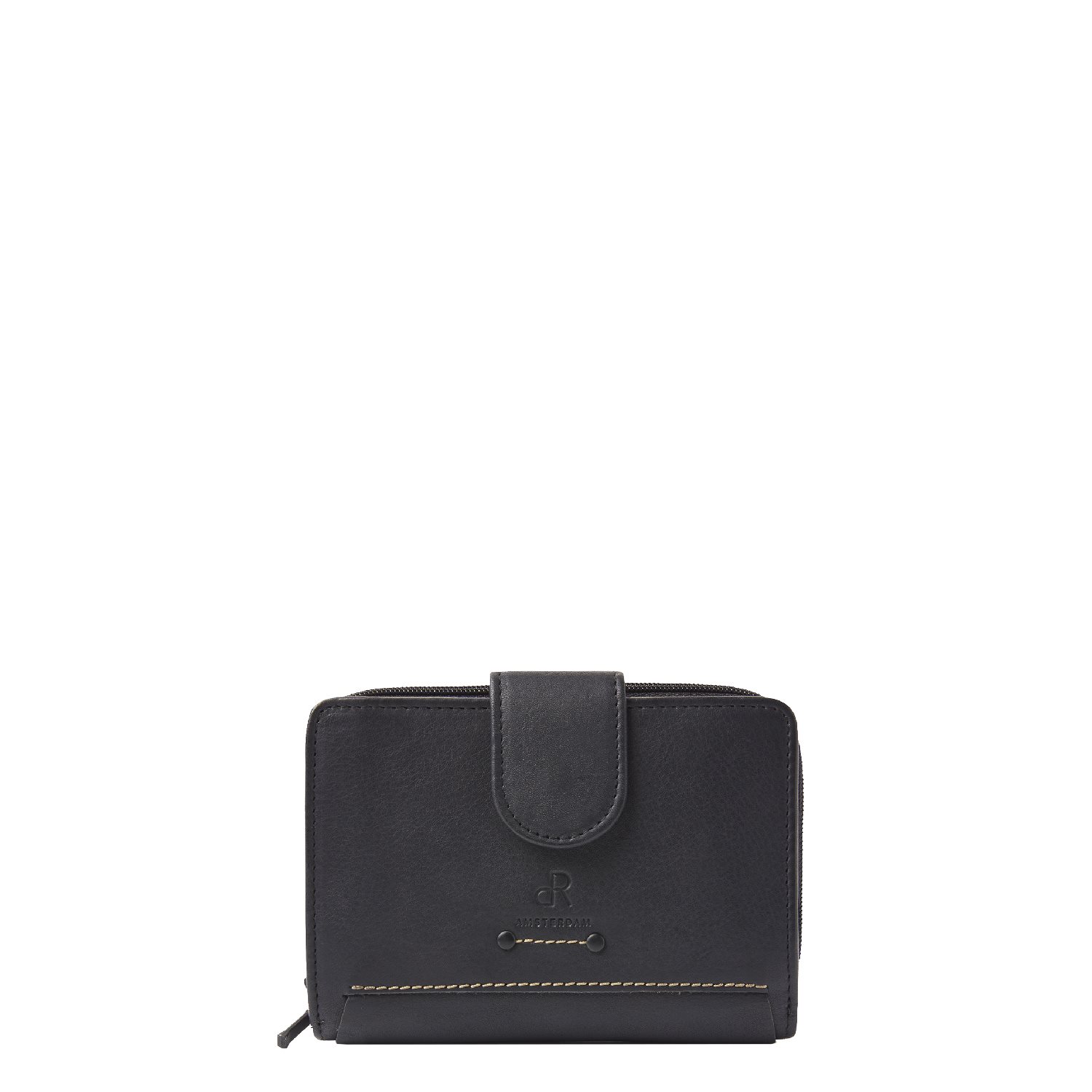 dR Amsterdam Tampa Damesportemonnee black