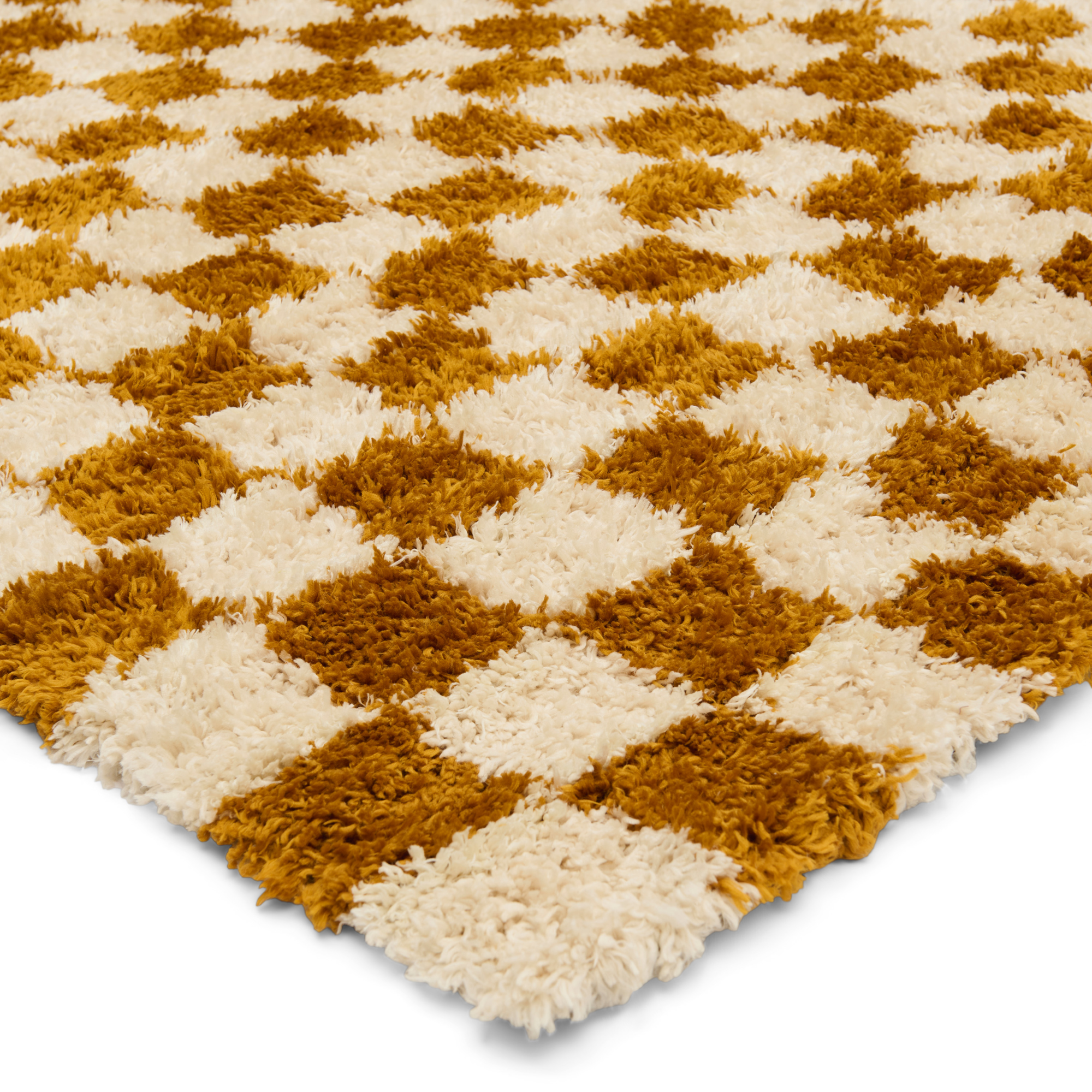 Vloerkleed Benny 160x230 cm caramel/off-white