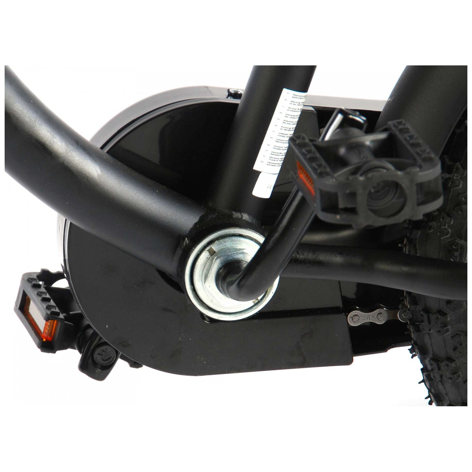 Volare Black Cruiser Fiets - 14 inch - Zwart