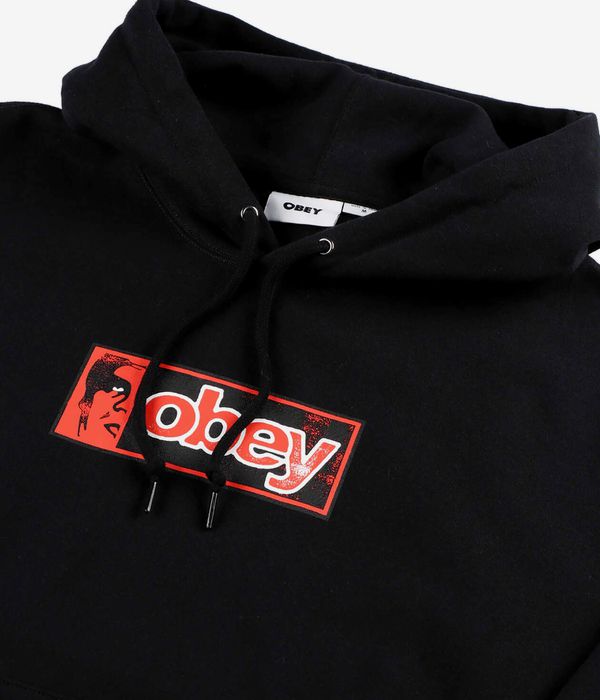 Obey Half Icon Hoodie (black)