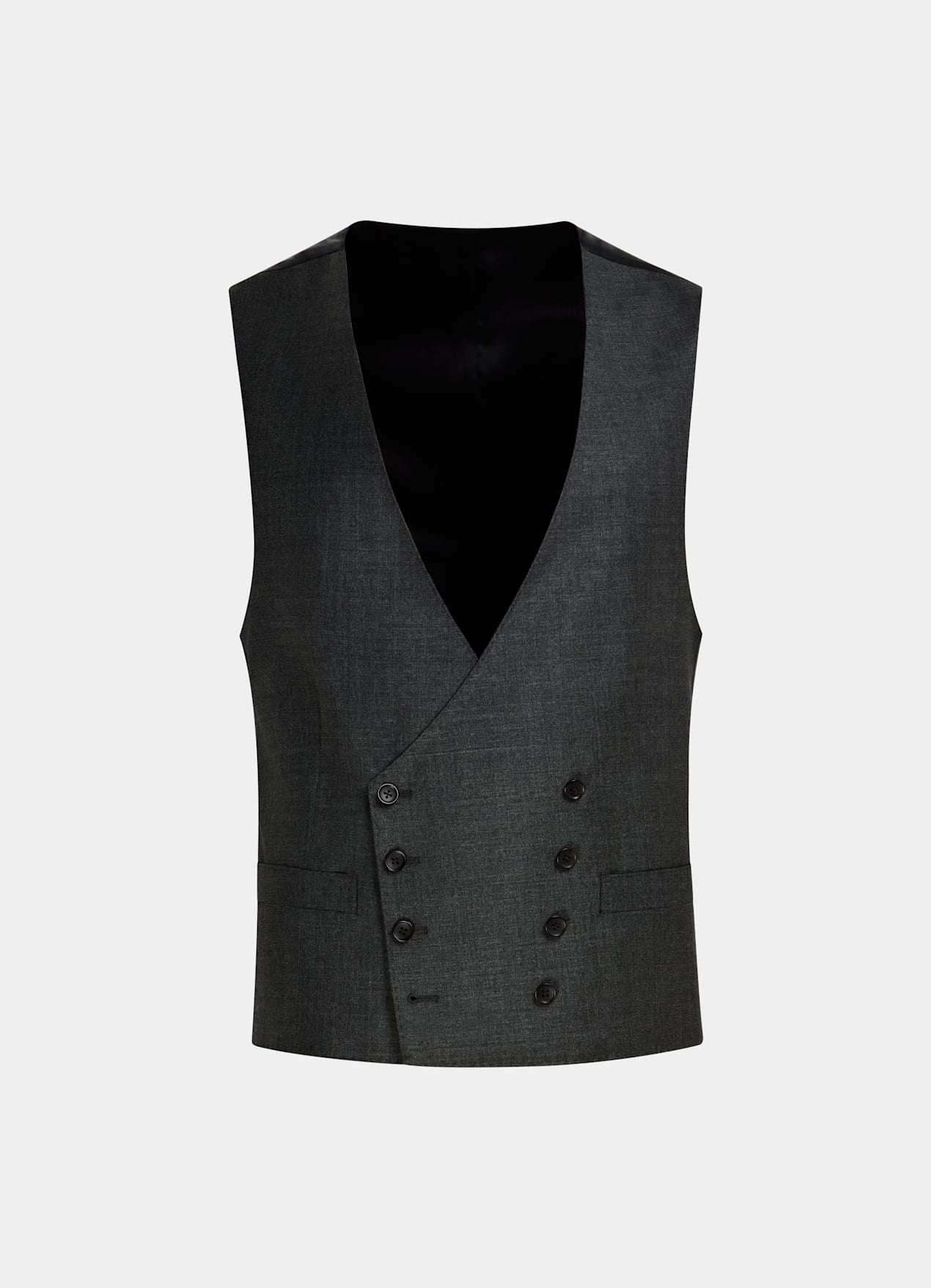 Gilet de costume gris foncé