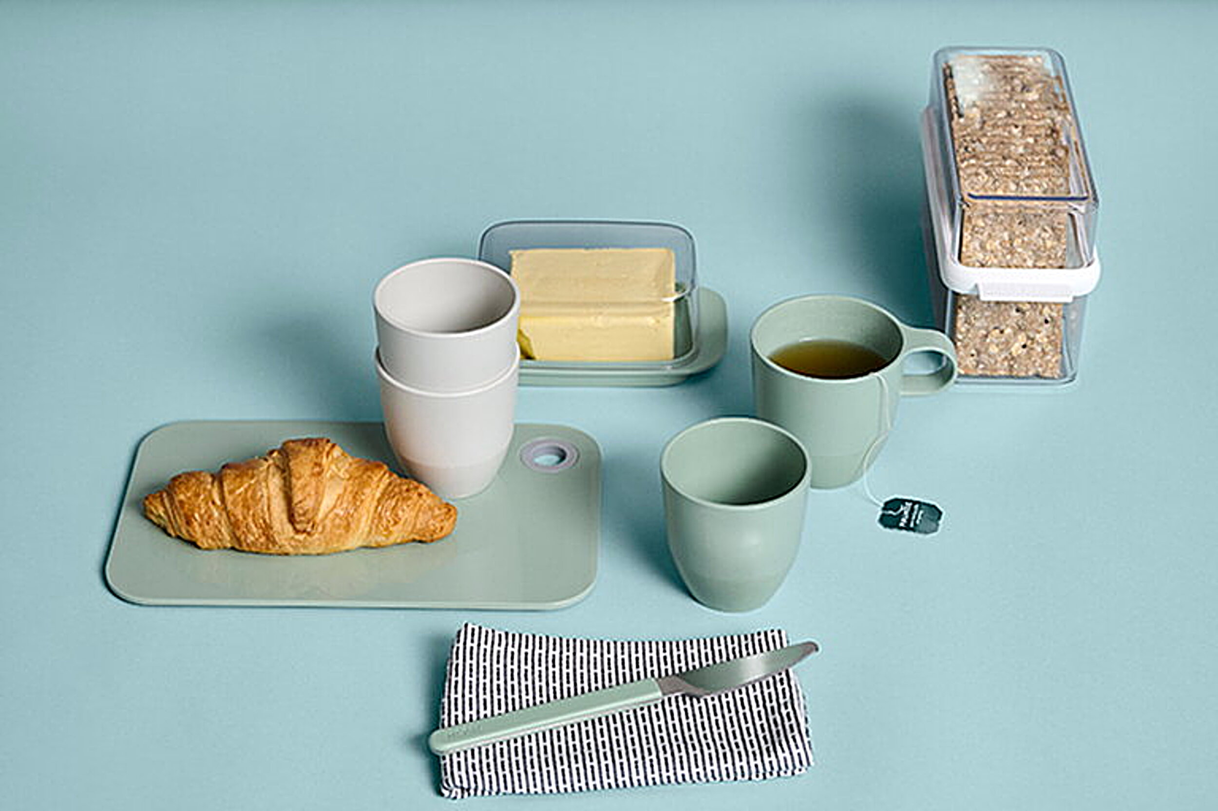 Mepal Stora Knäckebröd doos - White
