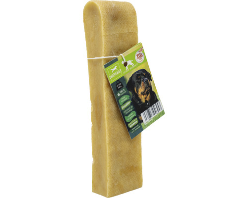 Hondensnack, langdurig kauwbaar, XXXL, extreme bijtkracht, gemaakt van melk, 1 stuk ca. 230 g, gebitsverzorging, stressverlichting voor honden, kauwspeeltje, kaaskauwbot