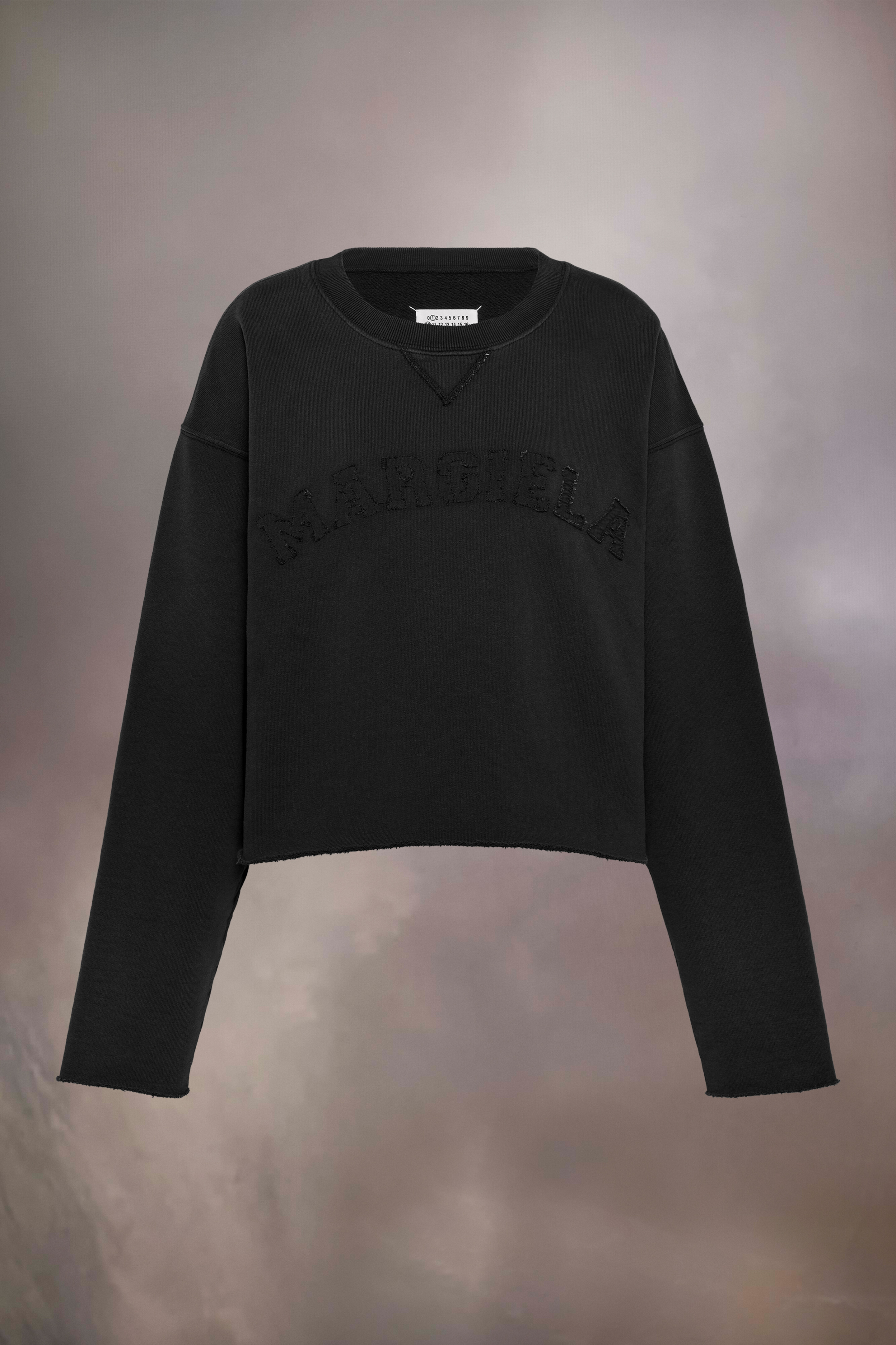 Sweat-shirt en molleton Noir