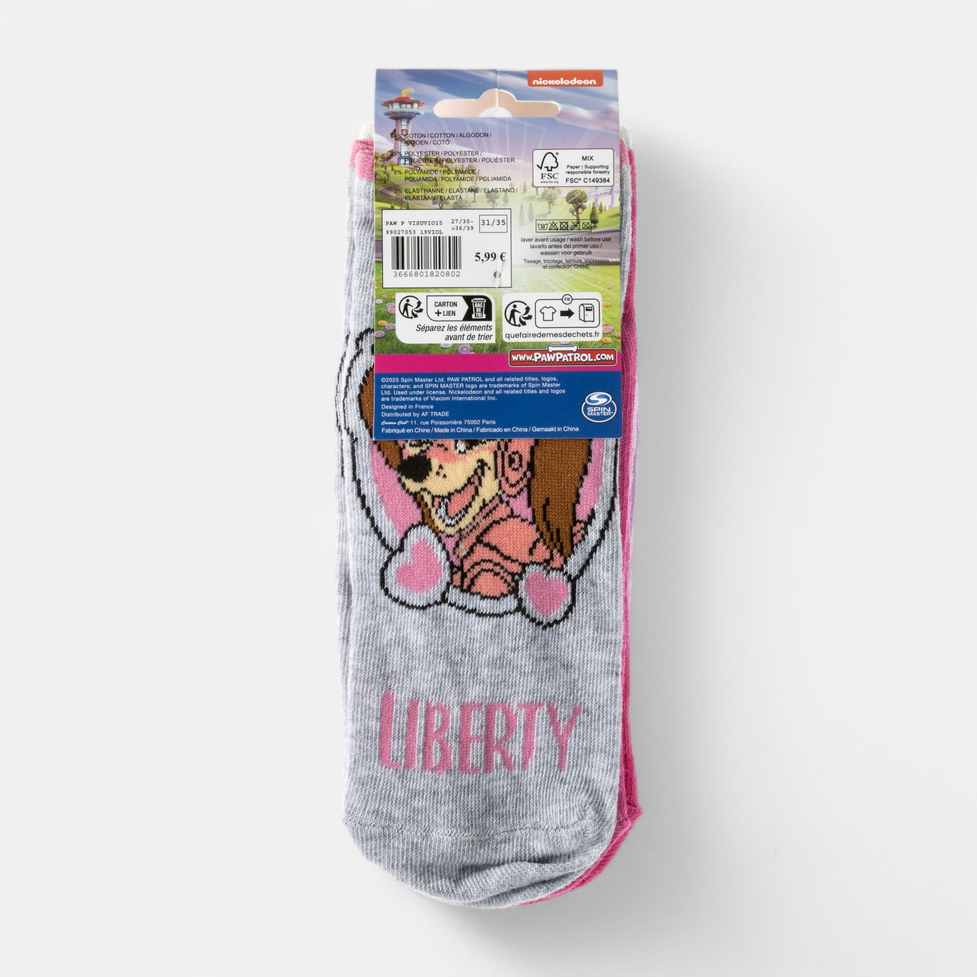 Chaussettes Enfant violet