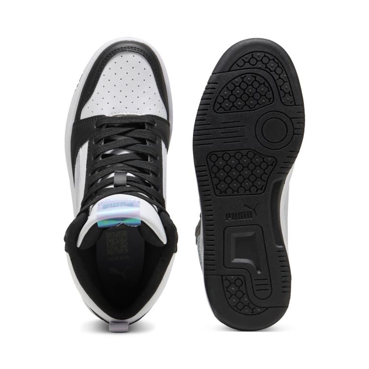 PUMA PUMA REBOUND V6 MID SPACE 402768 PUMA-BLACK-LILAC-CRUSH-PUMA-WH