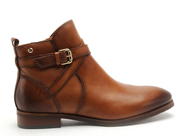 Pikolinos boots bottine plates femme royal w4d8614 marron