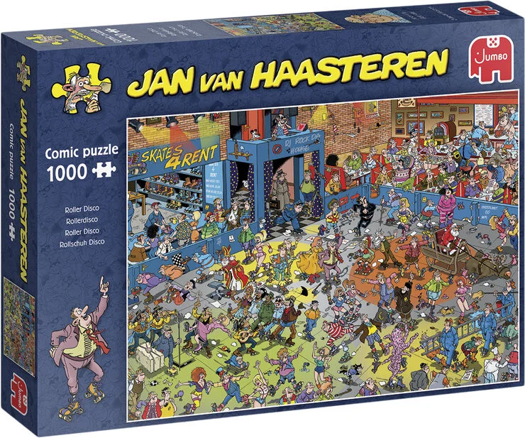 Jan Van Haasteren puslespil JvH Roller Disco