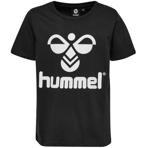 Tres T-Shirt Black - Hummel → Luksusbaby.dk