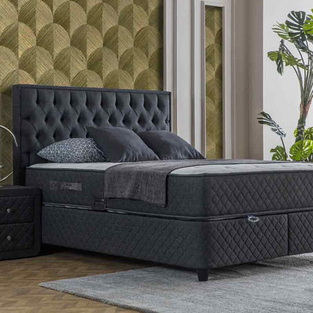 Boxspring met opbergruimte - Monaco