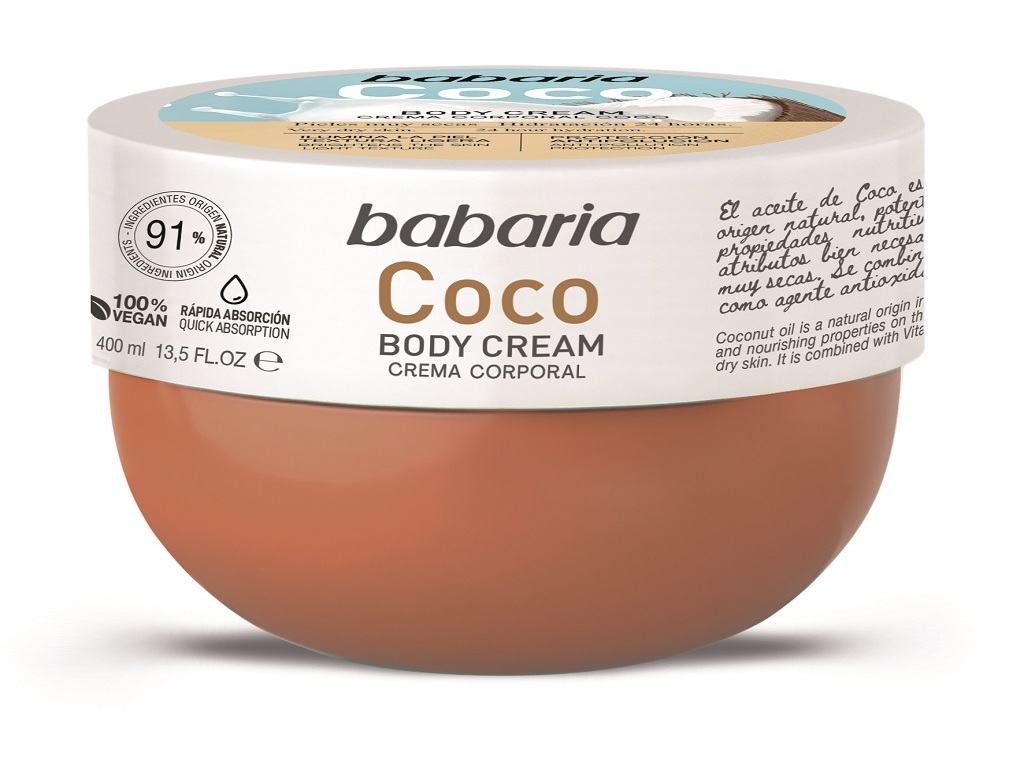 CREME CORPO BABARIA COCO 400ML