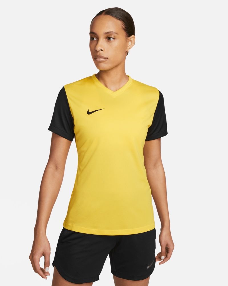 Maillot Nike Tiempo Premier II Jaune pour femme