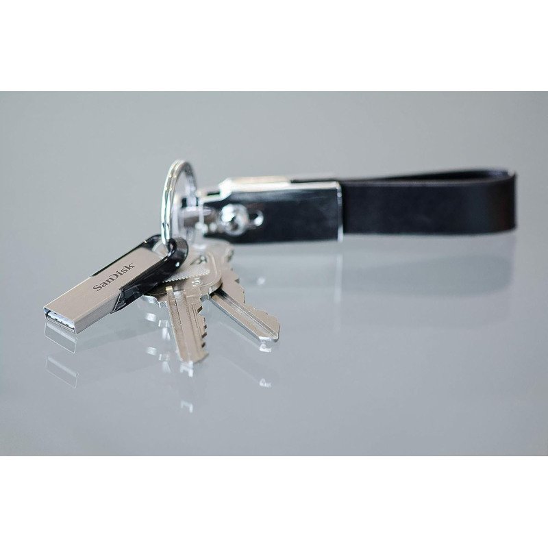 Sandisk clé USB Ultra Flair 64 Go Usb 3.0 (Usb-A) Noir/argent