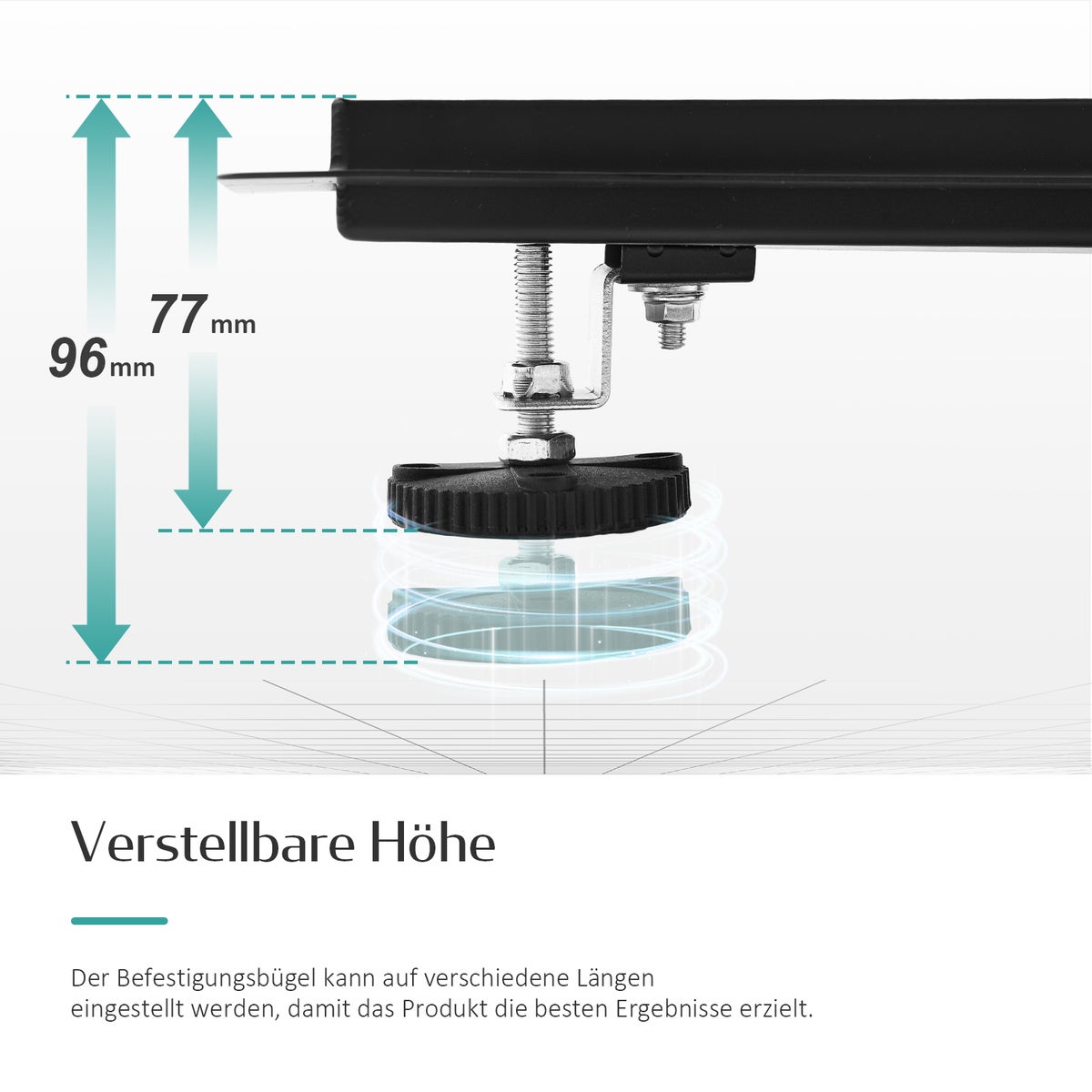 EMKE RVS doucheafvoer 2-in-1 complete set, 600 mm, betegelbaar, extra plat, zwart met haarzeef en sifon - Standaardmaat adapter 40/50 mm, installatiehoogte 77-96 mm, waterstroom 30 l/min.
