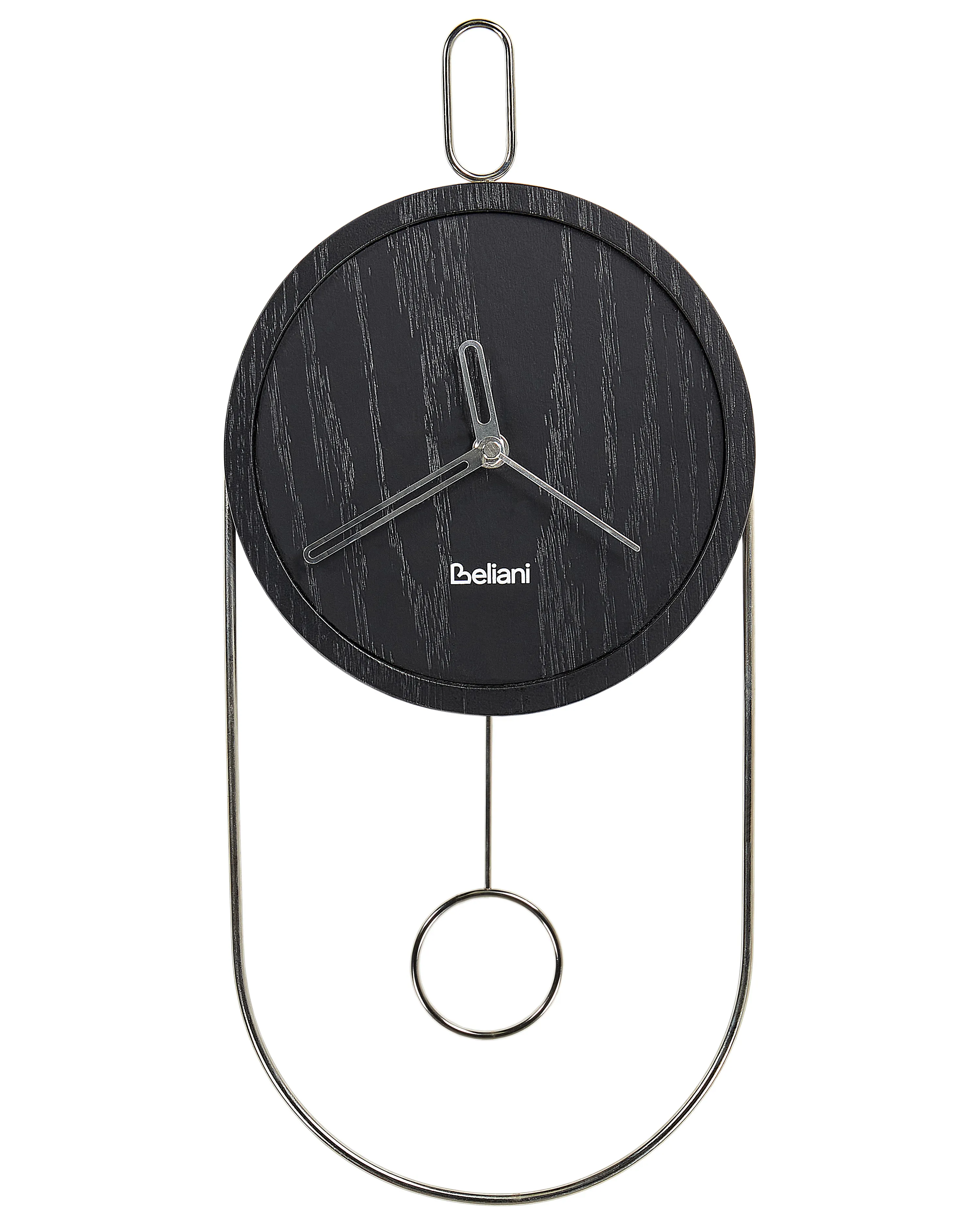 Wandklok SIERRE 20 cm Zwart