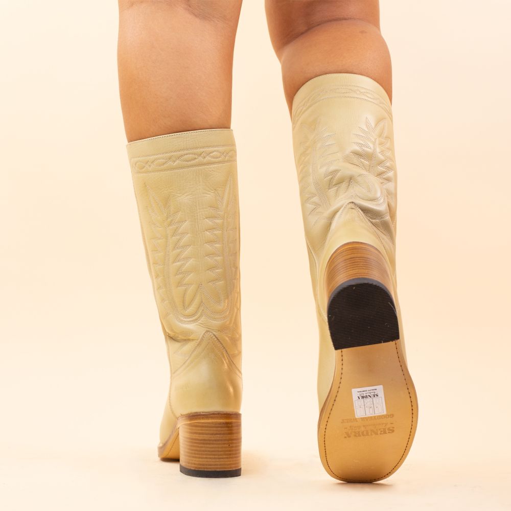 Sendra cowboyboots 4457 Crema