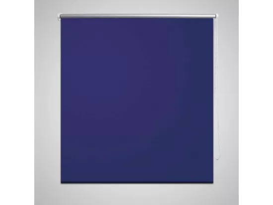 Store enrouleur occultant 120 x 230 cm bleu