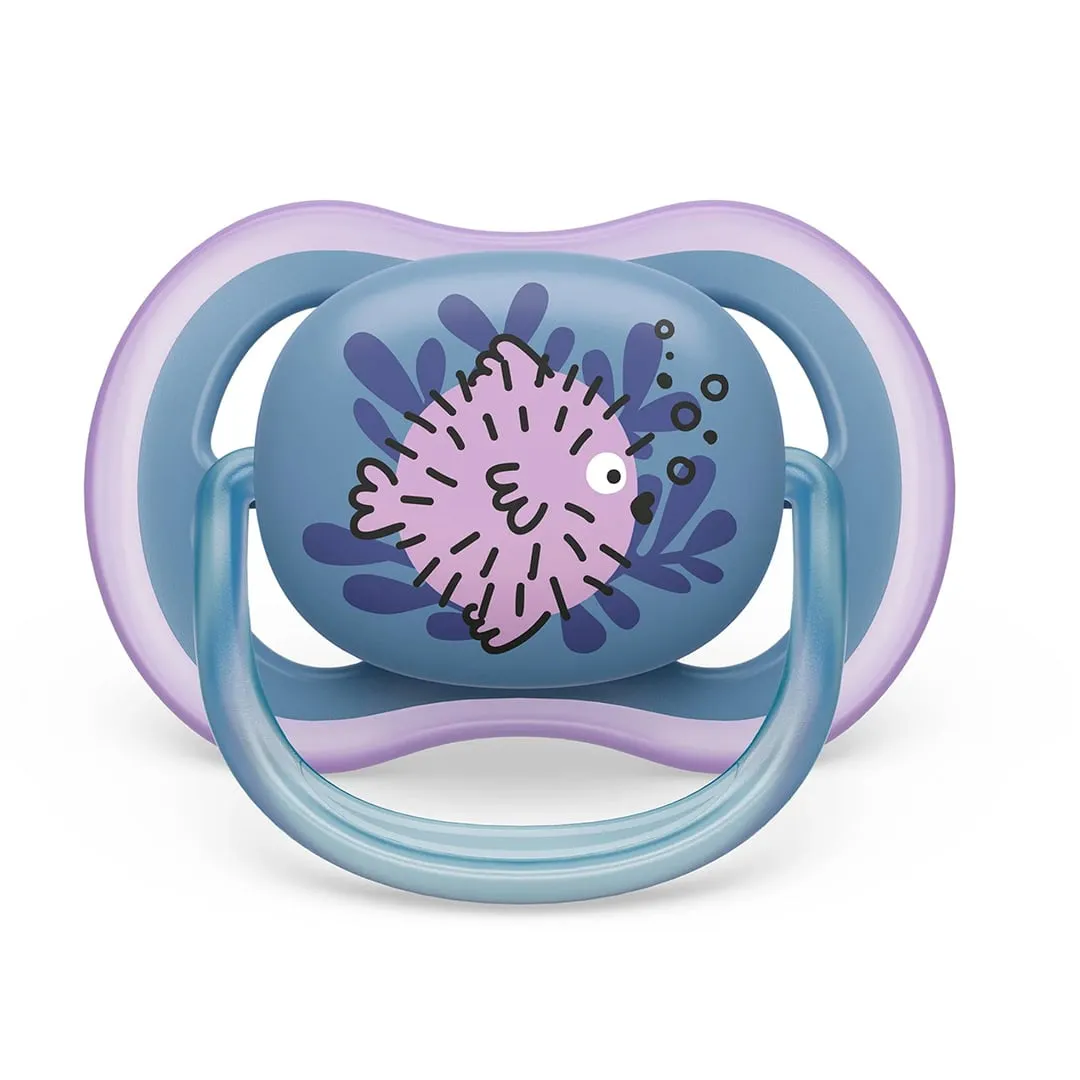 Philips Avent Suce Ultra Air 6-18 mois Poisson-globe  Hippocampe (2)