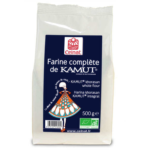 Farine complète de kamut ® bio (blé de khorasan)