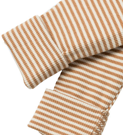 Name It Leggings - NbnBerro - Rib - Almond