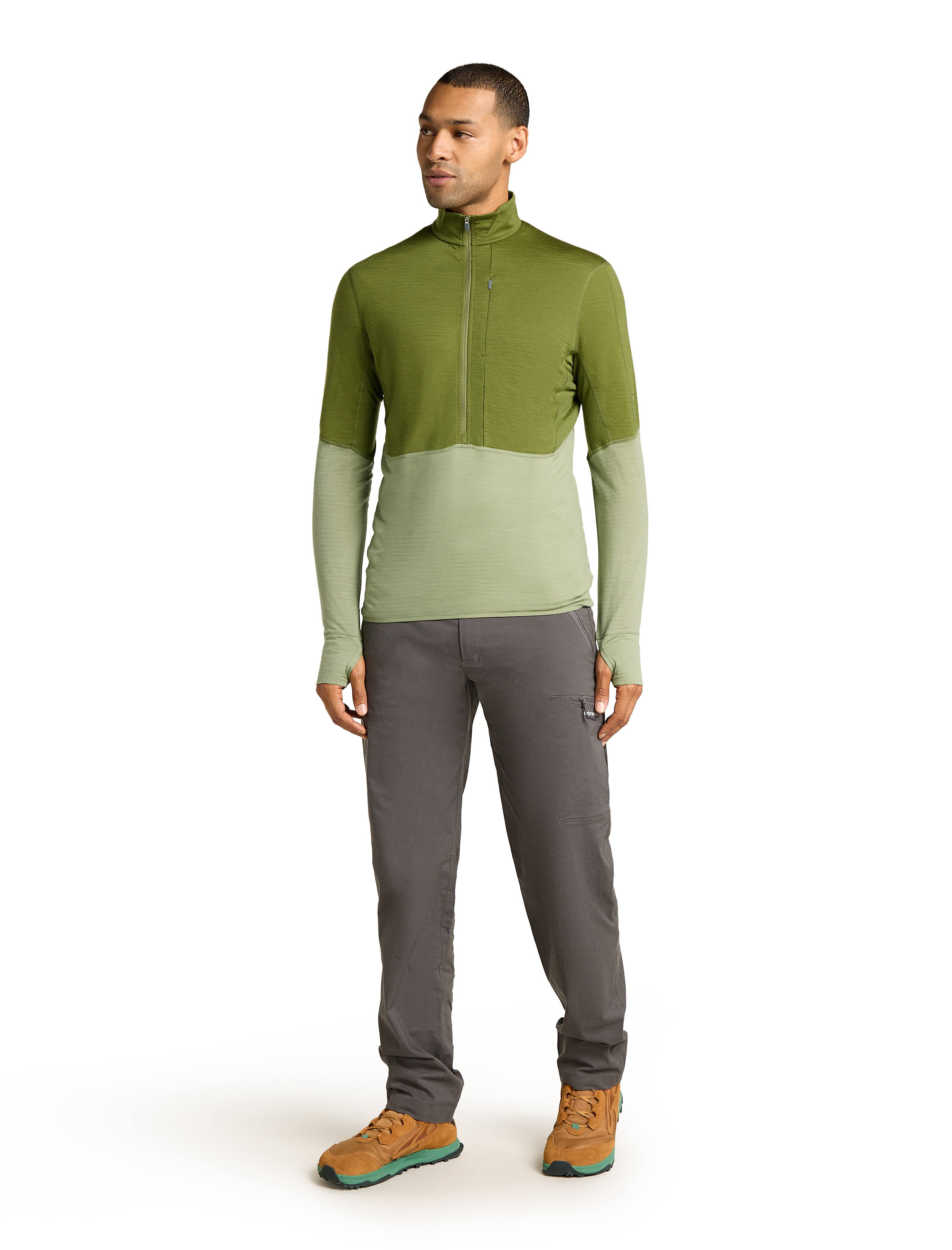 M Merino 200 RealFleece Descender LS Half Zip
