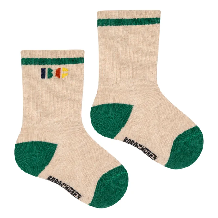 Bobo Choses Chaussettes Bicolores | Vert