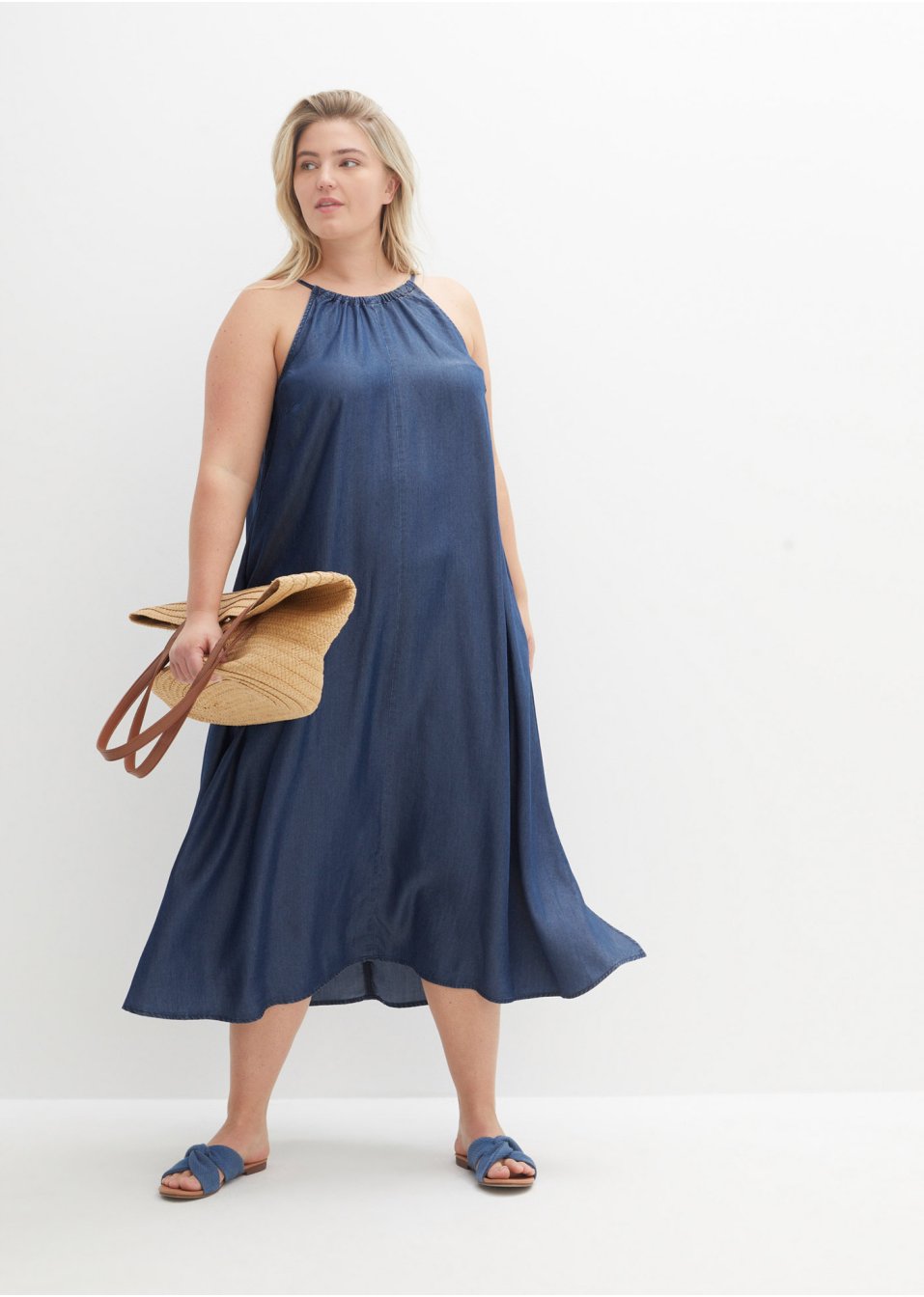 Robe en jean en TENCEL™ Lyocell