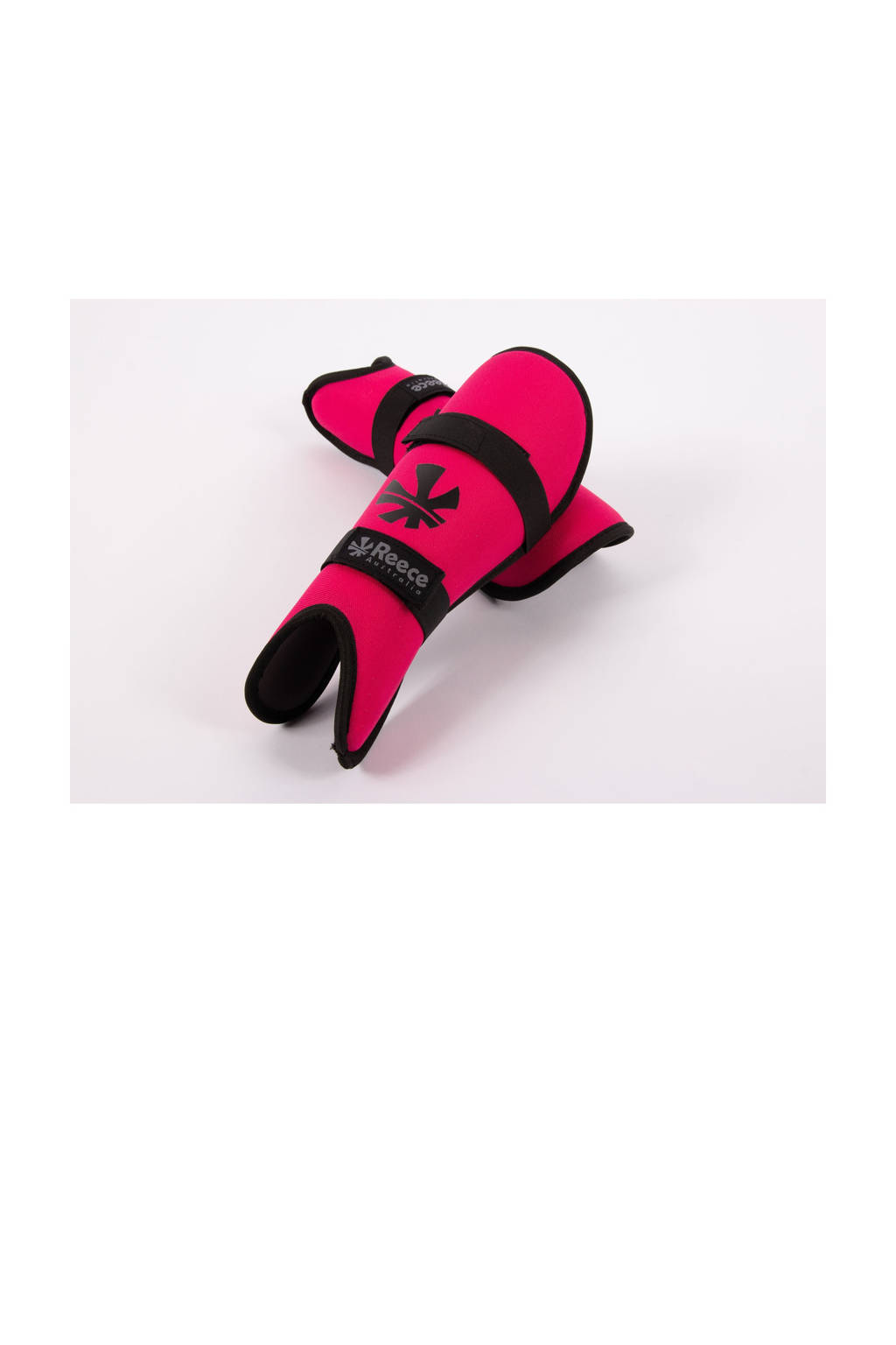 Juniorscheenbeschermers Laverton fuchsia/zwart