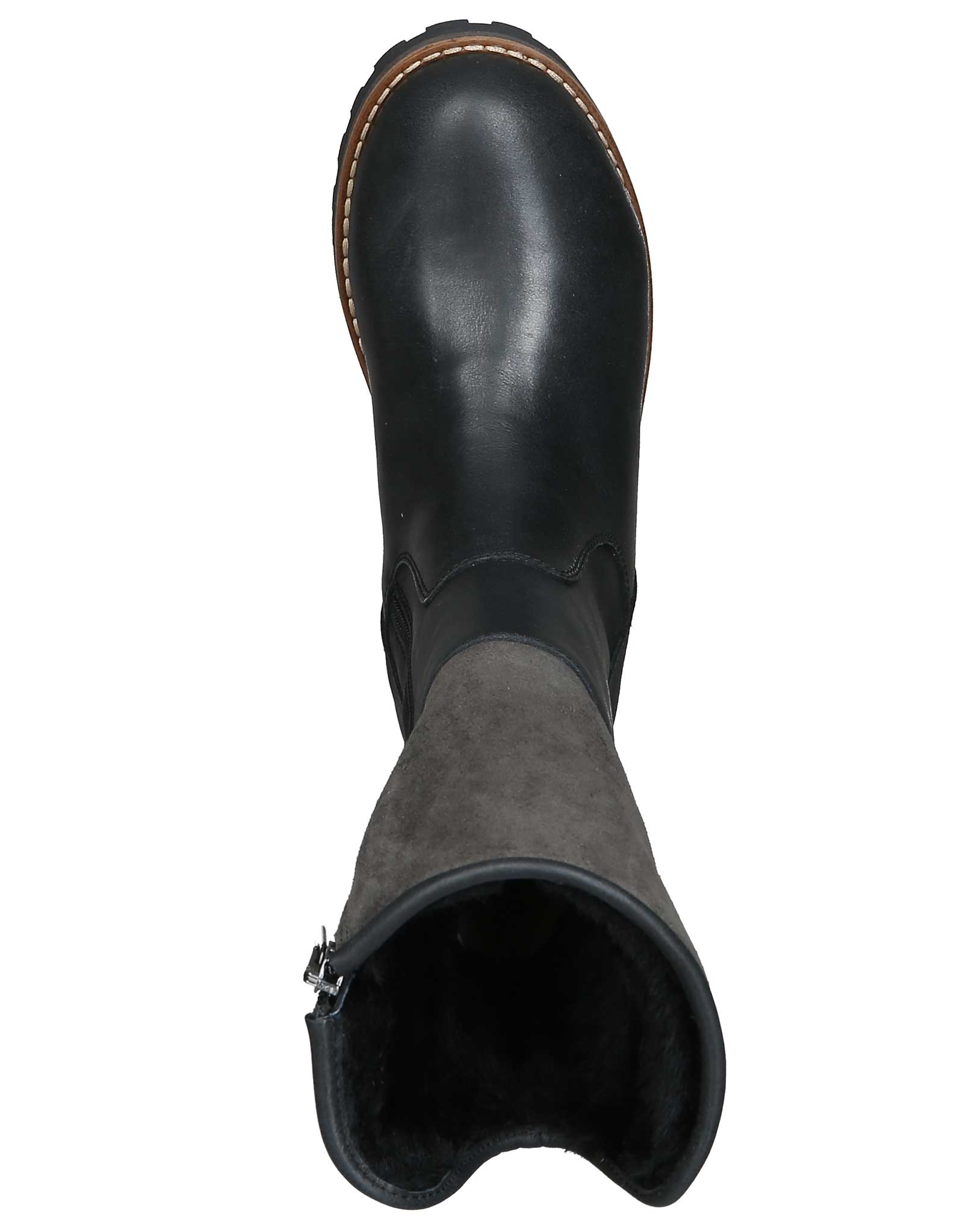 Winterstiefel MEMA gefüttert in schwarz