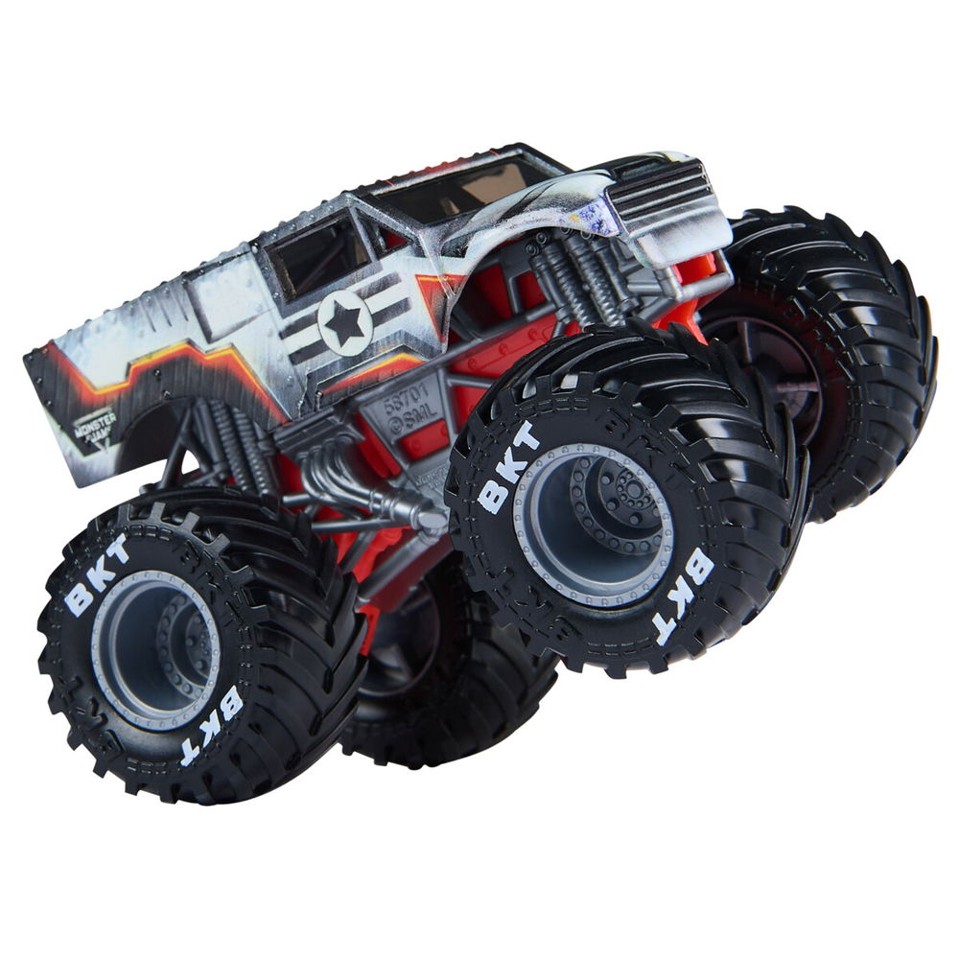 Monster Jam 1:64 Marvel 2-Pk Iron:War Machine